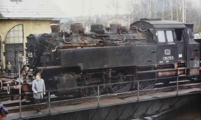 Die Ankunft der Dampflok BR 64 019