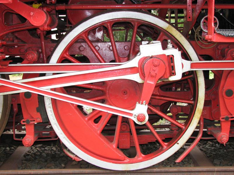 Triebwerksdetail der 64er