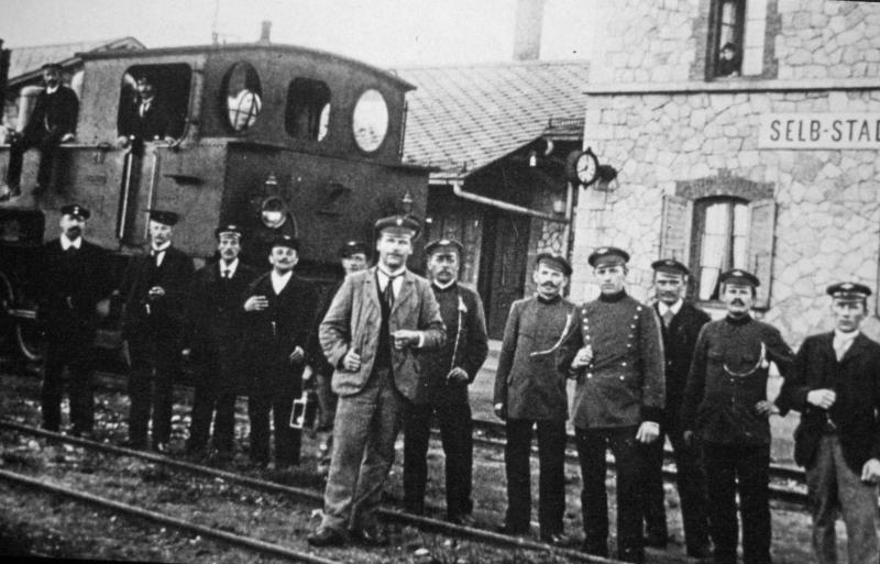 Das Personal mit einer Bayerischen D VII