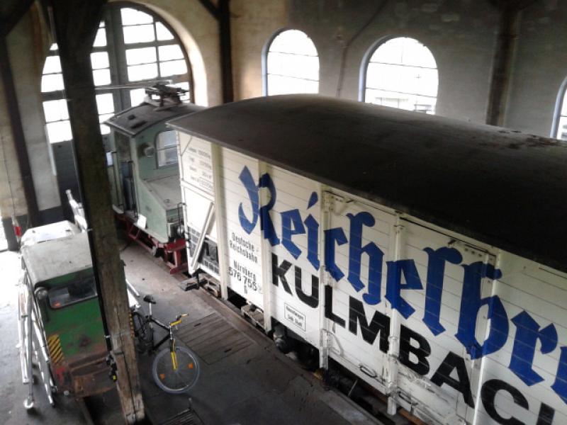 Der G10 im Lokschuppen